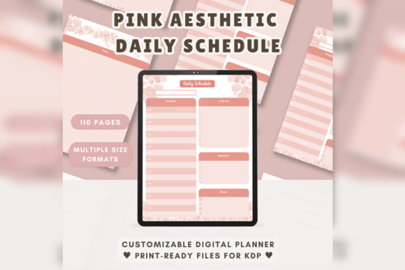 Aesthetic Pink Planner: Your Creative Success Companion