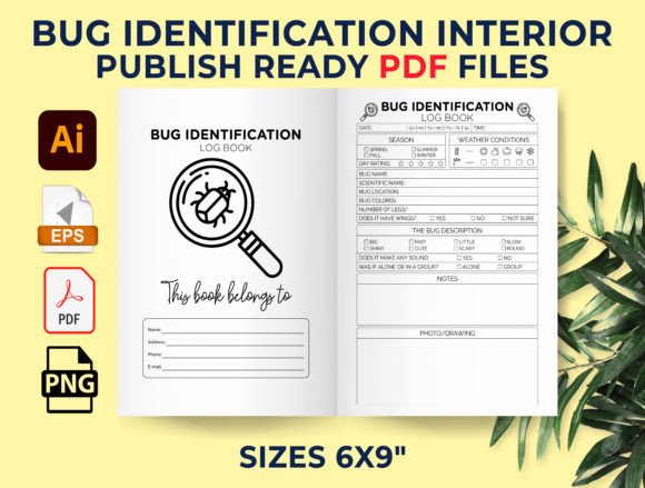 Bug Identification Log Book: Your Field Companion for Insect Discovery