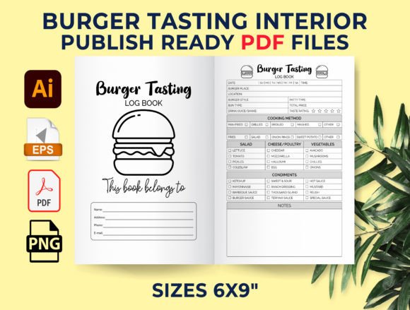 Burger Tasting Log Book