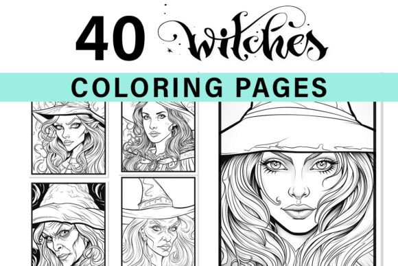 Discover Tranquility and Spellbinding Art with Witch Coloring Pages for All Ages