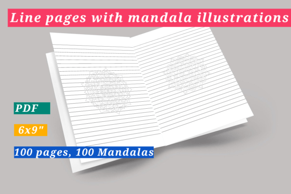 Finding Calm in the Chaos: How Lined Pages with Mandala Art Became My Go-To for Clarity