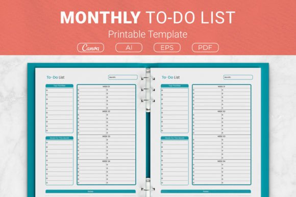 Is a Monthly To Do List Printable Template Right for You?