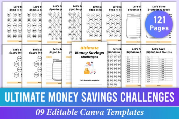 The Ultimate Money Savings Challenges Book for Real Results